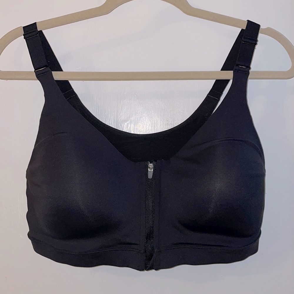 Old Navy High zip-front sports bra like new